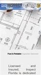 Mobile Screenshot of inspectflorida.net